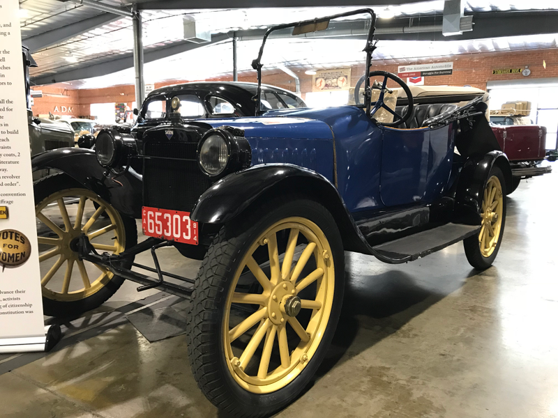 1914 Saxon Model A. Saxon built nicely equipped, and well made economy cars in Detroit from 1914 until 1923.